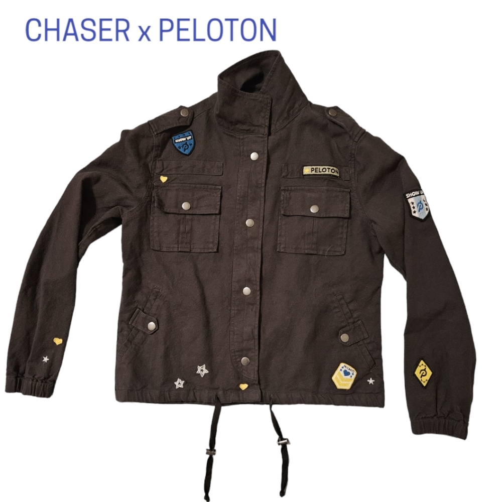Chaser x Peloton Military  Lightweight Jacket - Picture 2 of 12